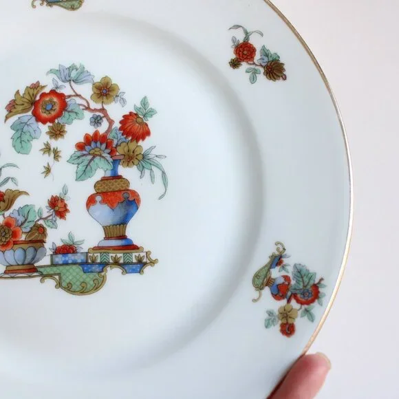 Vintage 1930s Plate, Bohemia Czechoslovakia 7" Bread or Luncheon Plate - Picture 10 of 10